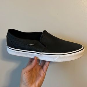 VANS Perf Leather Slip-On Shoe